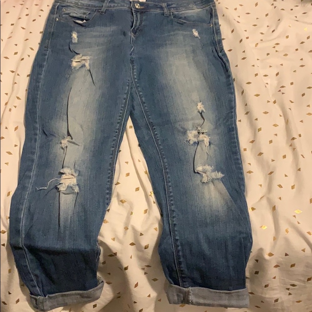 Cropped Jeans
